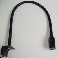 Sell 1w 12v 24v flexible arm machine light with L screw base