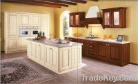 Sell solid wood kitchen cabinet