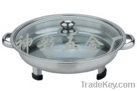Round Serving Tray with 3 legs