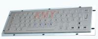 65Keys Stainless Sterile Metal Keyboard(IP65) for Controller, Medical