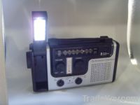 Sell solar radio and flashlight