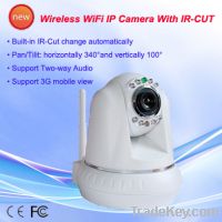 Sell wireless New wireless ip camera with IR-CUT , WiFi IP Camera