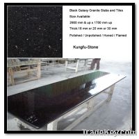 Sell Black Galaxy Granite Slabs