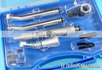 Dental High Speed Low Contra Angle Handpiece Kit 4H
