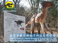 Sell Outdoor Playground animatronic dinosaurs in discovery showroom