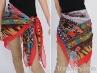 Sell large silk chiffon scarf/scarves large square 135cm