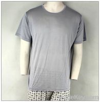 Sell 100% silk knit/weave T-shirt silk T-shirt