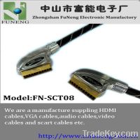 Sell hot plug SCART toSCART CABLE 21pin