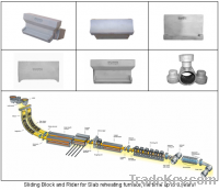 Sell Skid Rider Sliding Block for slab Furnace, Life 8 years!2/3