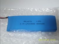 Sell 3.7V 4000mAh Rechargeable Lipo Pack with PCM