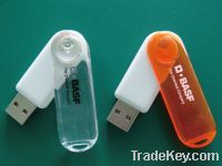 Sell Whirly Hyaline USB Disk for Gift