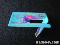 Sell usb credit card memory with revolve head