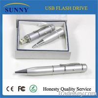 Sell pen usb drive with laser point