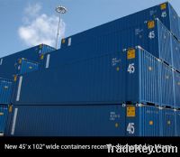 20f & 40f empty shipping containers