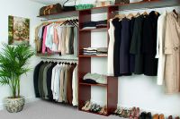 Walk-In Solid Wood Closet Organizers