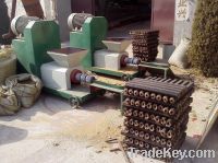 Sell sawdust extruder making machine
