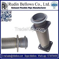 Rudin Exhaust Flexible pipe for exhaust bellows, interlock metal hosesStainless steel exhaust bellow