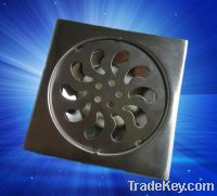 Sell square stainless steel floor trap drain