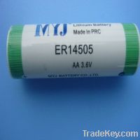 Sell 3.6V ER14505 lithium battery
