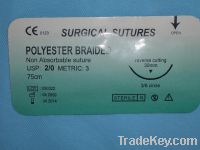 Sell Surgical Suture- Polyester Braided (2#--6/0)
