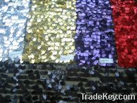 Sell spangle mesh embroidered design for garment