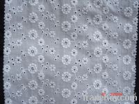 eyelet cotton embroidery fabric