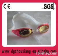 Sell Colorful portable swimming goggles/silicone products