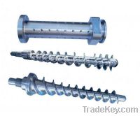 Sell rubber screws and cylinder for rubber machine
