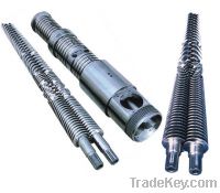 Sell bimetallic screw barrel for plastic extruder