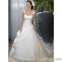 Sell high-quality taffeta organza wedding dress