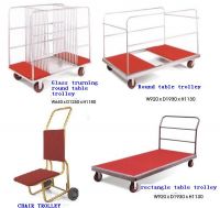 table trolley,hotel chair trolley, hotel furniture trolley
