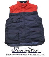 Made in China OEM Cheap Two Color Way Basic Vest