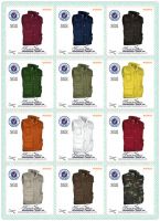 Clothing Wholesale Mens Winter Padded 100% Cotton Sleeveless Vest