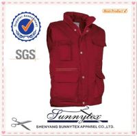 Sunnytex Made in China Promotion Vest for Working