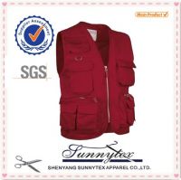 Mens Spring Outdoor Fishing and Traveling Sleeveless Vest