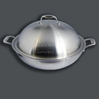 Best kitchenware stainless steel wok pan