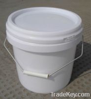 Sell 5L plastic bucket with lid, tub, barrel, container, drum, pail