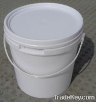 Sell 2L round plastic pail with lid, paint tub