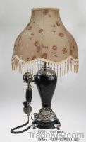 sell antique telephone table lamp(TH-3008B)