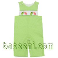 baby smocked romper