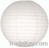 White Round Wire Paper Lanterns