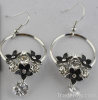 Sell Enameled flower earring