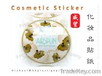 Cosmetics Label Sticker