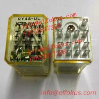 RY4S-ULAC200-220V RY4S RY4S-UL Relay E-Mech GenPurp 4PDT Cur-Rtg5A Ctrl-V200-220AC Vol-Rtg 220AC Plug-In/Solder