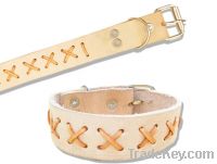 HIGH QUILITY HAND MADE DESIGNING LEATHER DOG COLLAR (L004C)