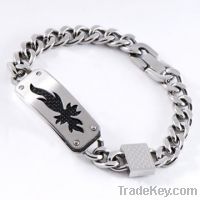 Sell 8 1/2" STAINLESS STEEL CURB CHAIN ID BRACELET