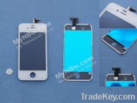 For Iphone 4G LCD Display+Touch Screen+Frame Replacement Part White