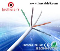 Sell white utp cat5e twisted pair&computer wire