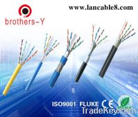 Sell utp/ftp/sftp cat5e cat6 ethernet cables from factory