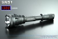 Sst50 1300lm LED Flashlight (SN51)